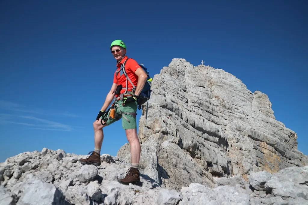 Andreas Dittmann beim Wandern