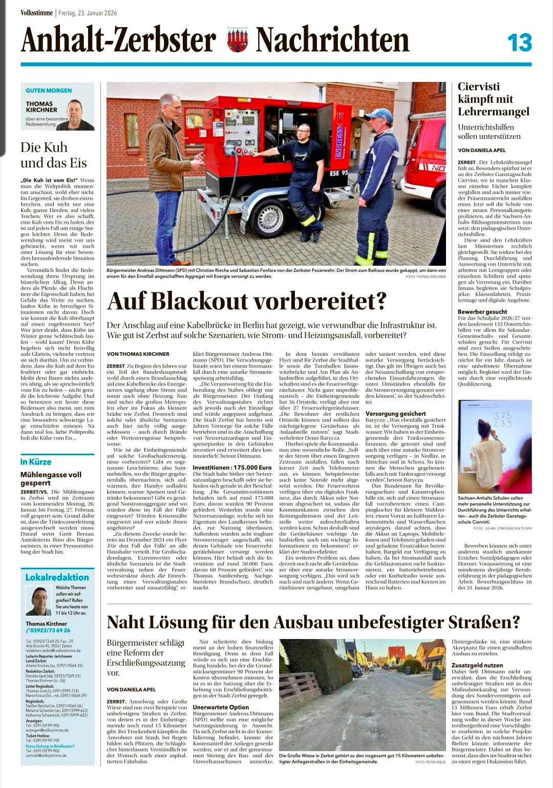 Zeitungsartikel