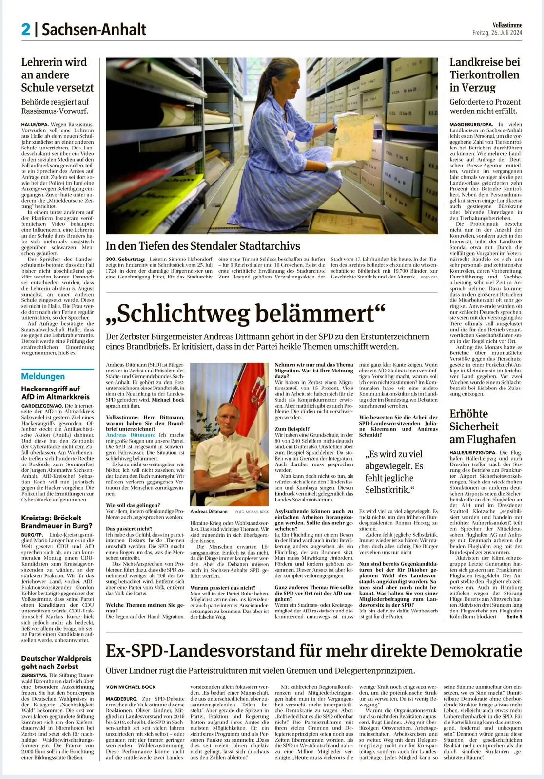 Zeitungsartikel