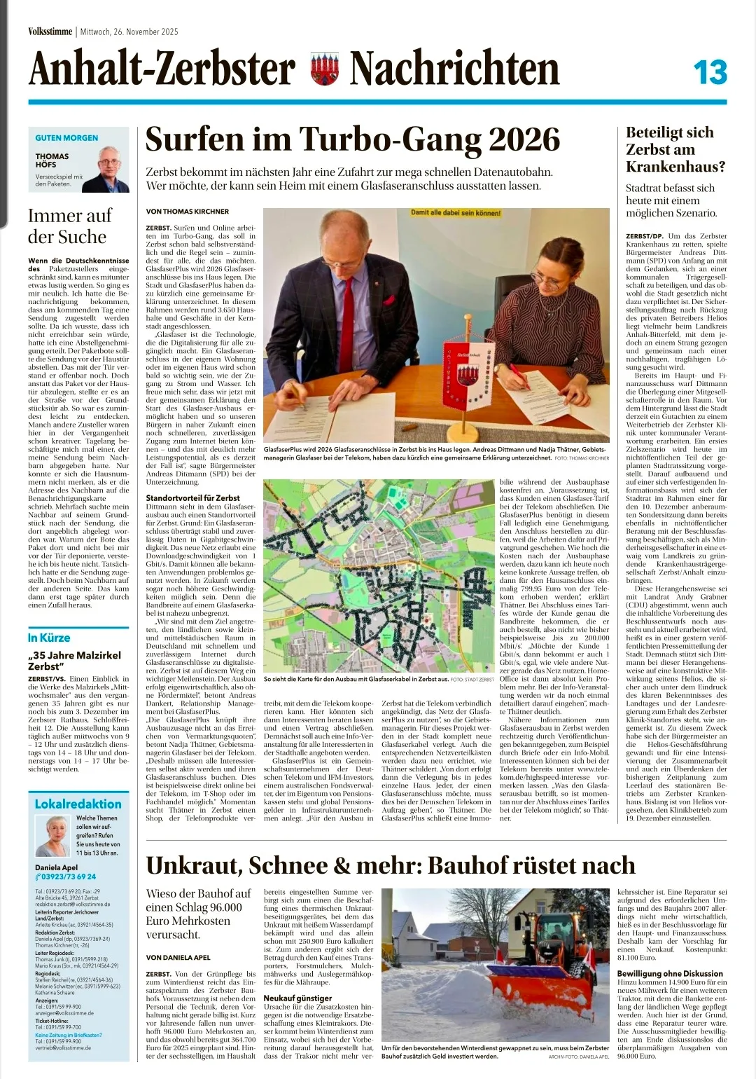 Zeitungsartikel